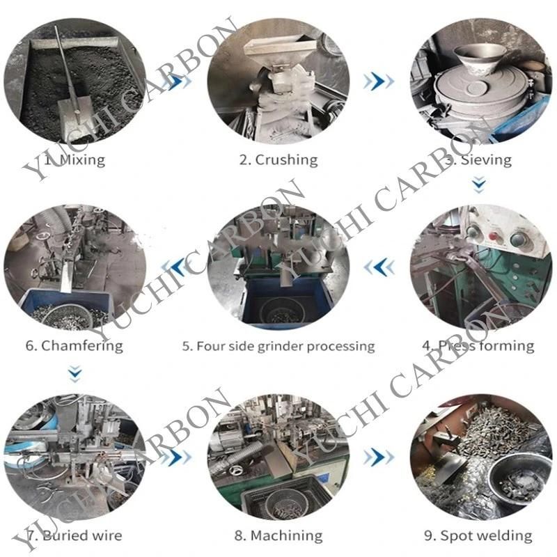 Metal Electric Motor Carbon Brushes Replace for Saeyang Series Dental Micromotor