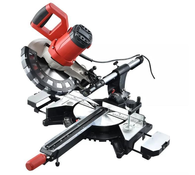2000W Electric Power Tool Cutting Machine Compound Miter Saw 10 Inch Saw Blade Professional Wood Working Table Saw