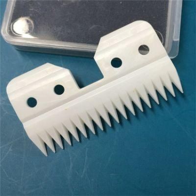 Wear Resistant Zirconia Ceramic Blade 18 Teeth Moving Blade for Pet Grooming