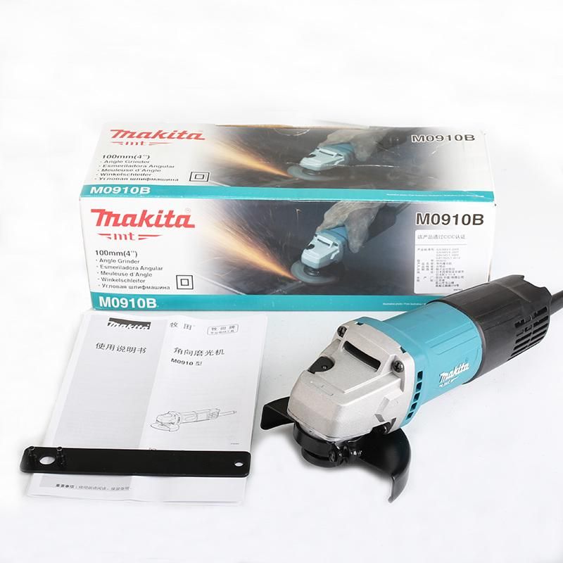 Original Makita 100mm (4") M0910b Power Tool Electric Grinder Grinding Machine Portable Electric Angle Grinder