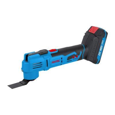 Fixtec Cordless 20V Lithium-Ion Battery Portable Multi Oscillating Tool Kit with LED Light