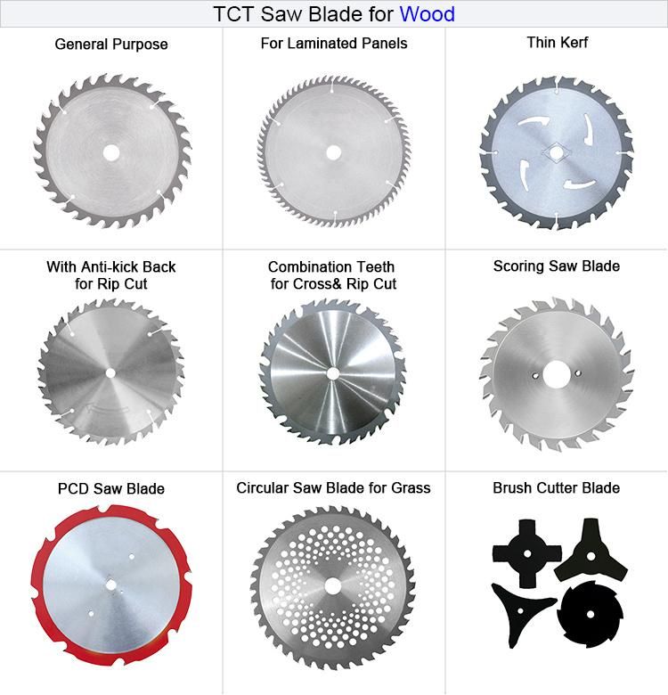 General Purpose Wood Cutting Tct Circular Saw Blade for Wood Cutting