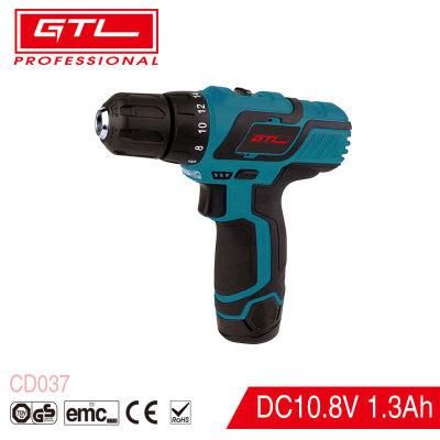 10.8V Li-ion Cordless Drill Battery Power Drill 10mm Electric Screwdriver Electric Hand Drill