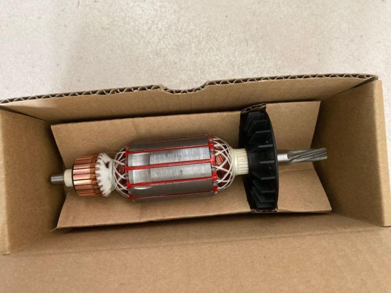 110V 220V Power Tool Spare Parts Armature Rotor for Rotary Hammer Gbh 2-24 6 Teeth