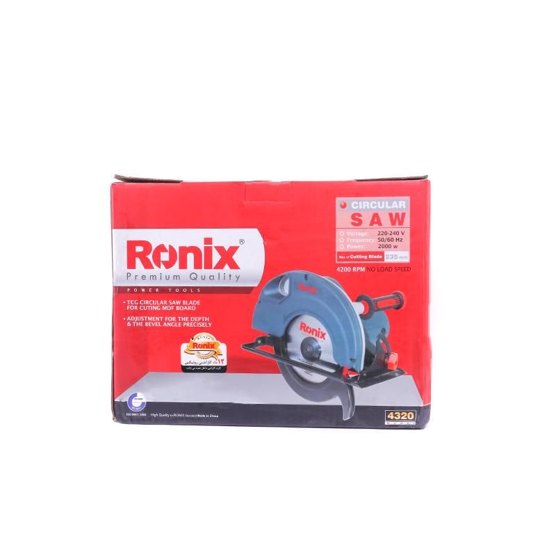 Ronix 4320 Dometic Wide Disk 235mm 2000W Circular Saw