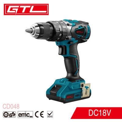 Power Tools Brushless Motor Cordless Drill Driver Cordless Drill (CD048-T)