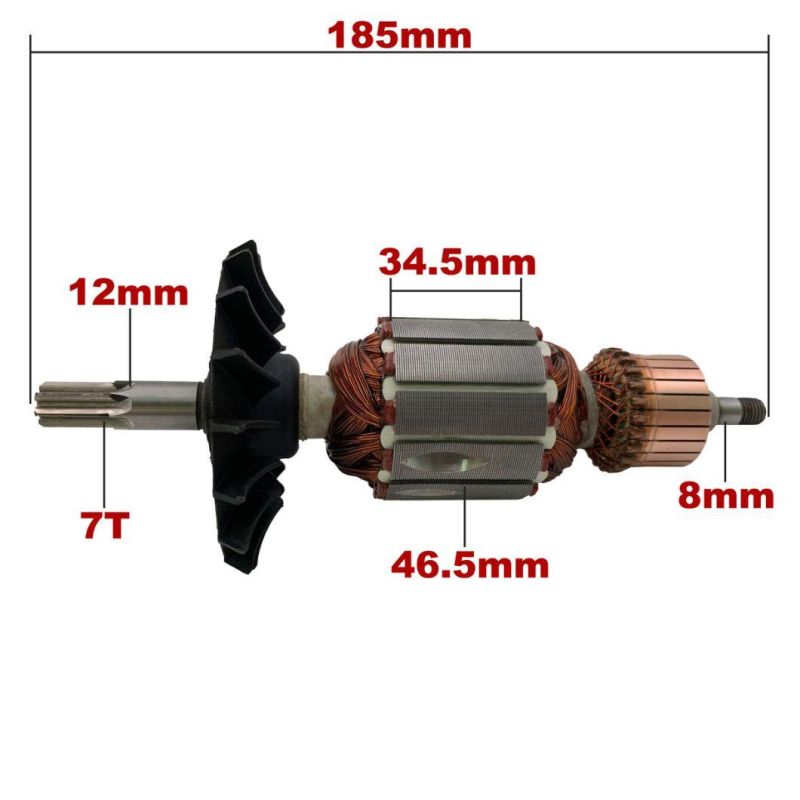 220V-240V Armature Rotor Anchor Replacement for Bosch Rotary Hammer