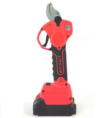 New Model 25 mm Florist Professional Rechargeable Battery Powered Vineyard Scissors Secateur Electrique Power Electric Shears