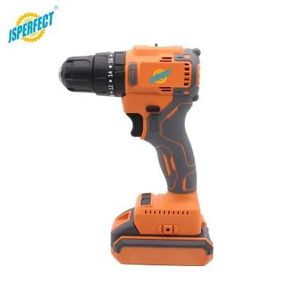 Jsperfect Professional 21V Recharchable Battery Impact Cordless Drill