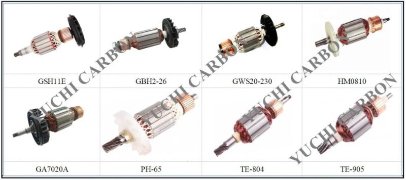 AC220-240V Armature Rotor Anchor Replacement for Hilti Impact Drill Rotary Hammer Te14 Te15 Te-14 Te-15