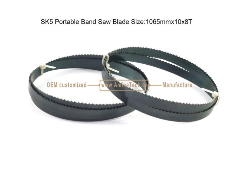 SK5 Portable Bandsaw Blade Size:1065mmx10x8T