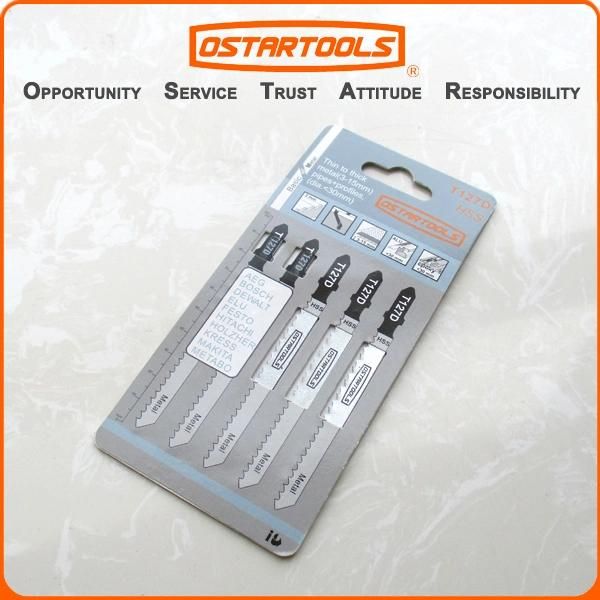 HSS T127D 8tpi Wood Cutting T-Shank Jig Saw Blade