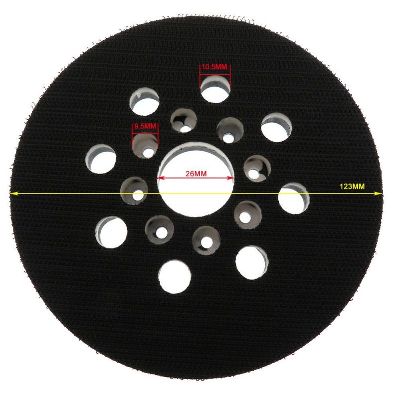 125mm Hook and Loop Backing Disc Sanding Pad