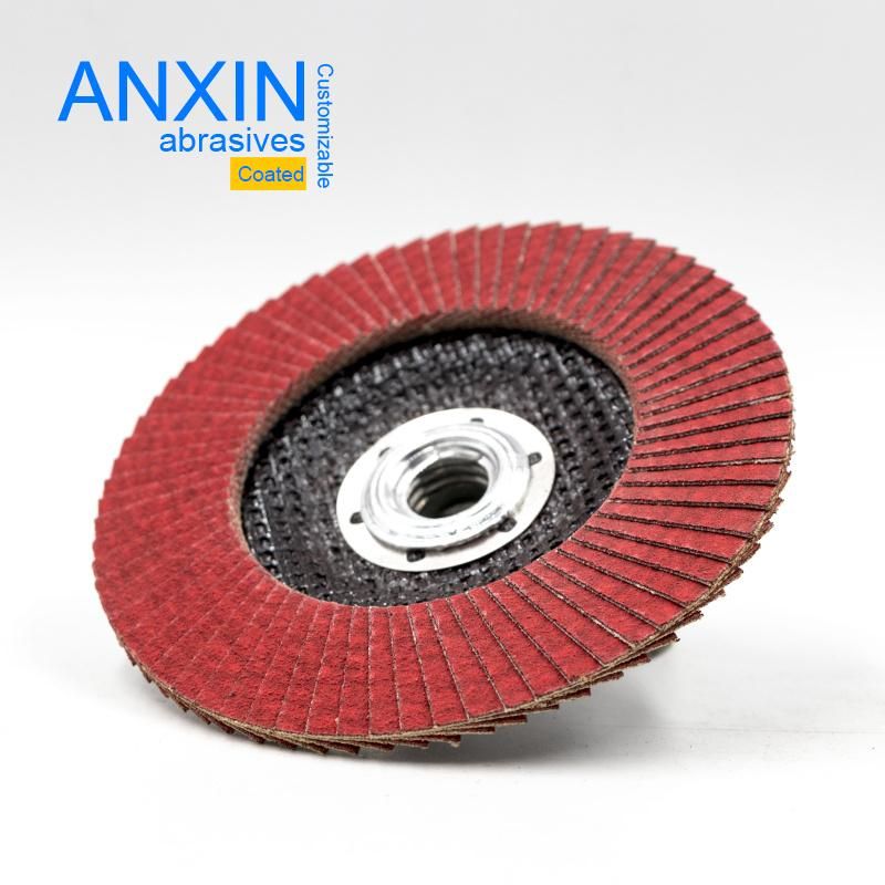 4.5" Vsm Xk870 100% Ceramic Grinding Disc with Metal Screw