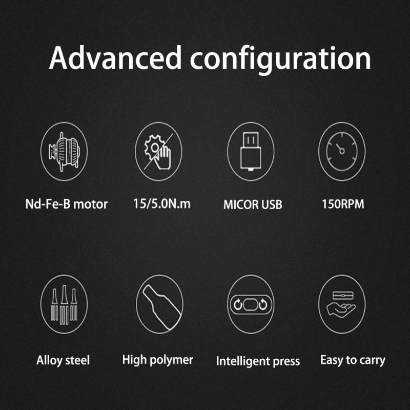 Pen Type Electric Screwdriver Set Tool Small Micro Precision Set Multi-Function Electric Batch Mini Rechargeable Screwdriver