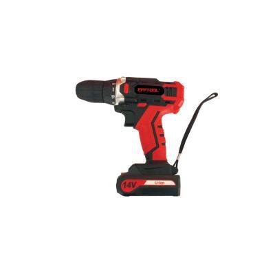 Efftool Li-ion Battery Professional Impact Electric Drill Rechargeable Cordless Drill