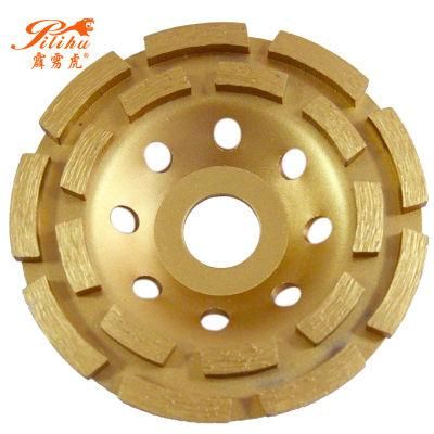 Customized 105mm Diamond Segment Grinding Cup Wheel for Polishing Concrete