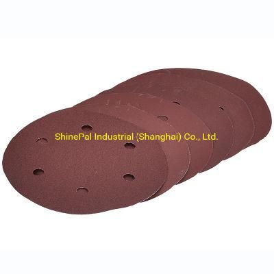 Ready to Ship 5inch 8holes Round Sand Paper Sanding Discs for Air Orbital Sander