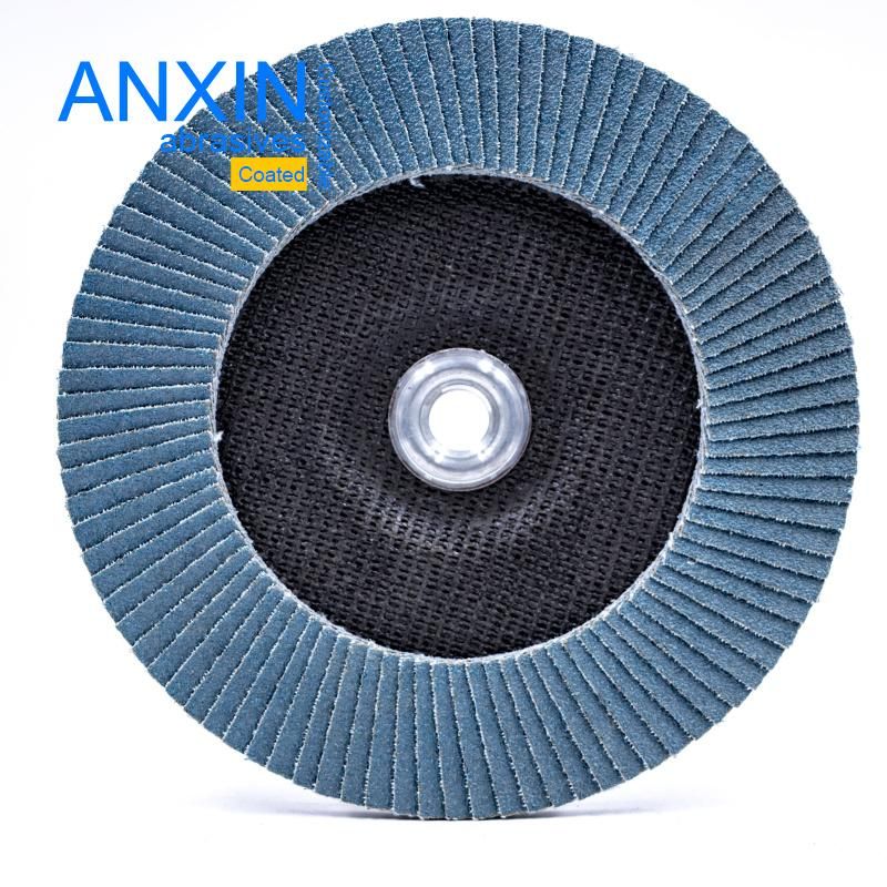 China Domestic Zirconia Kx765 Grindly Flap Disc with Metal Screw 115*5/8"-11