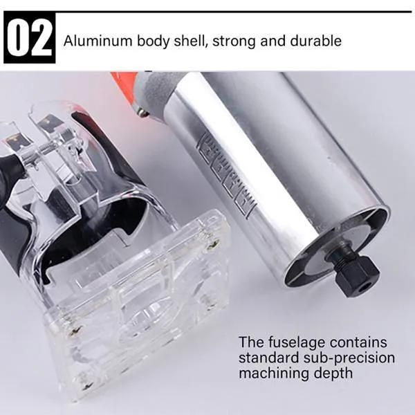 Woodworking Electric Trimmer Wood Milling Engraving Several Slotting Trimming Machine