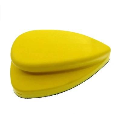 Cross-Border Supply 98*140mm Manual Mouse Polishing Disc Self-Adhesive Flocking Sandpaper Polishing Disc Car Cleaning