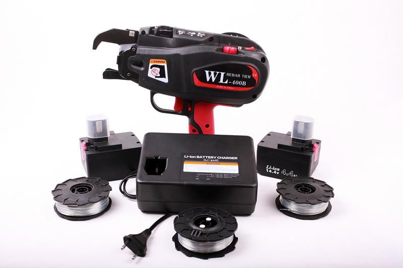 Electric Tool Wl-400b Automatic Cordless Li-ion Rebar Tying Machine Manufacturer