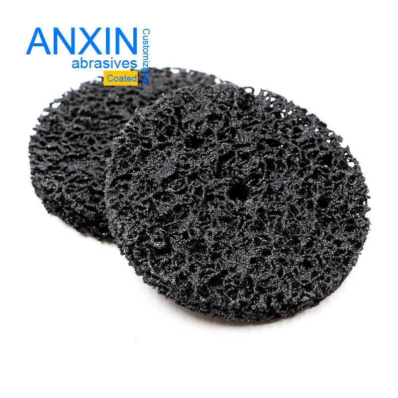 Black Clean & Strip It Pad 100mm Hole 13mm