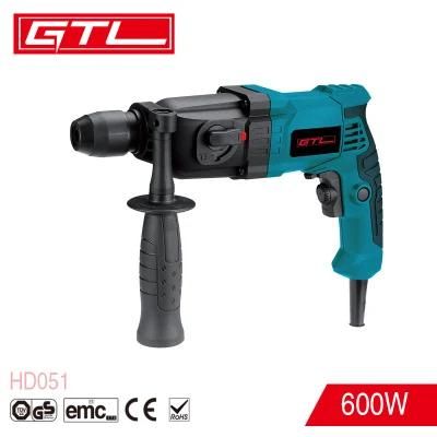 600W SDS Impact Rotary Hammer Drill with 2 Function (HD051)