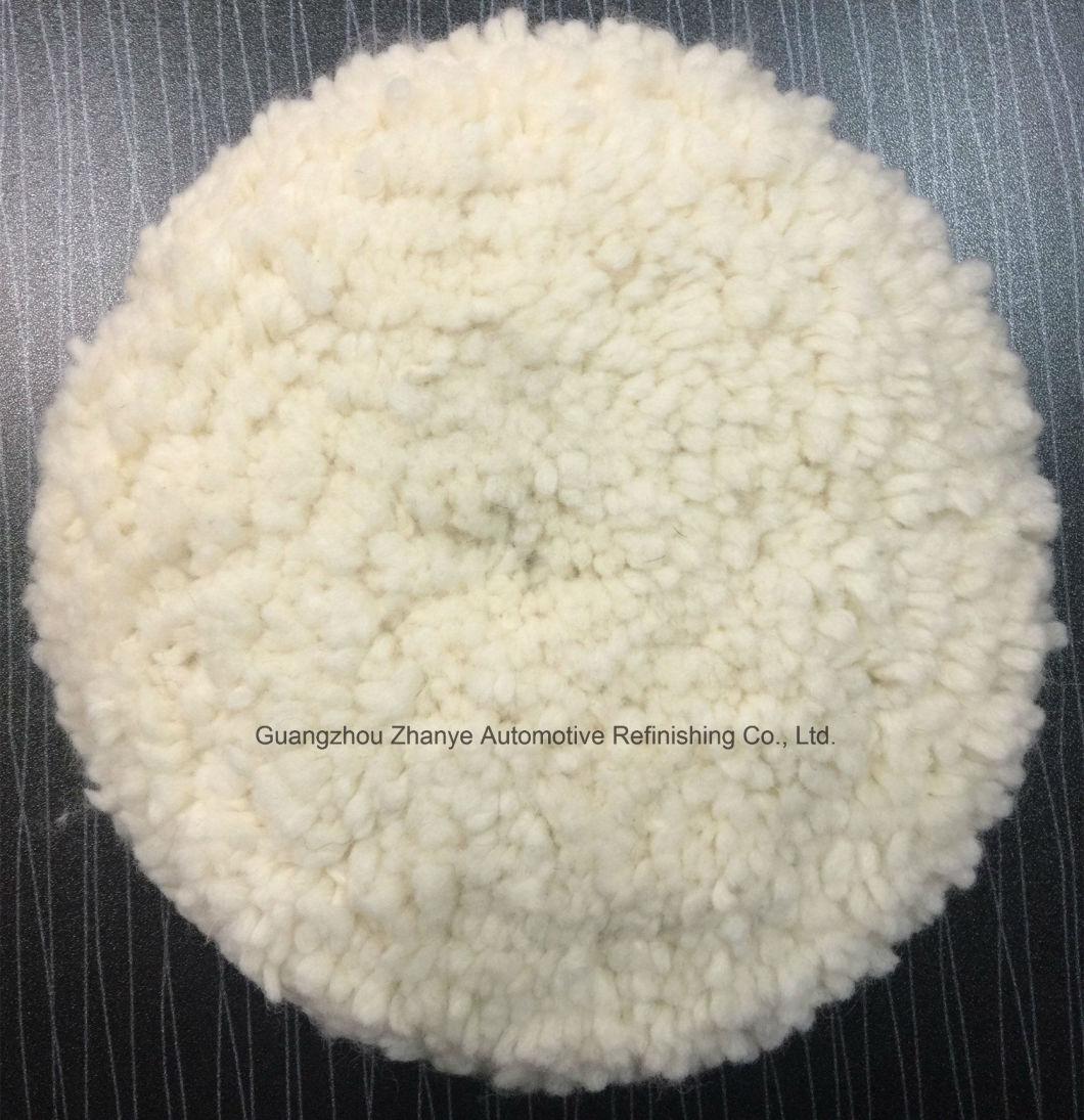 High Quality Double Sided Wool Compoudning Pad for Car Cleaning