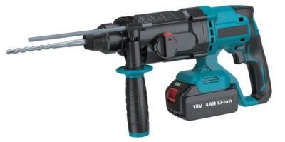 Cordless Rotary Hammer 24mm Battery Connected 4 Mode