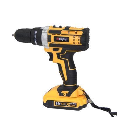 Behappy Cheap 12V Chargeable Cordless Drill Power Tool for Drilling Machine Set