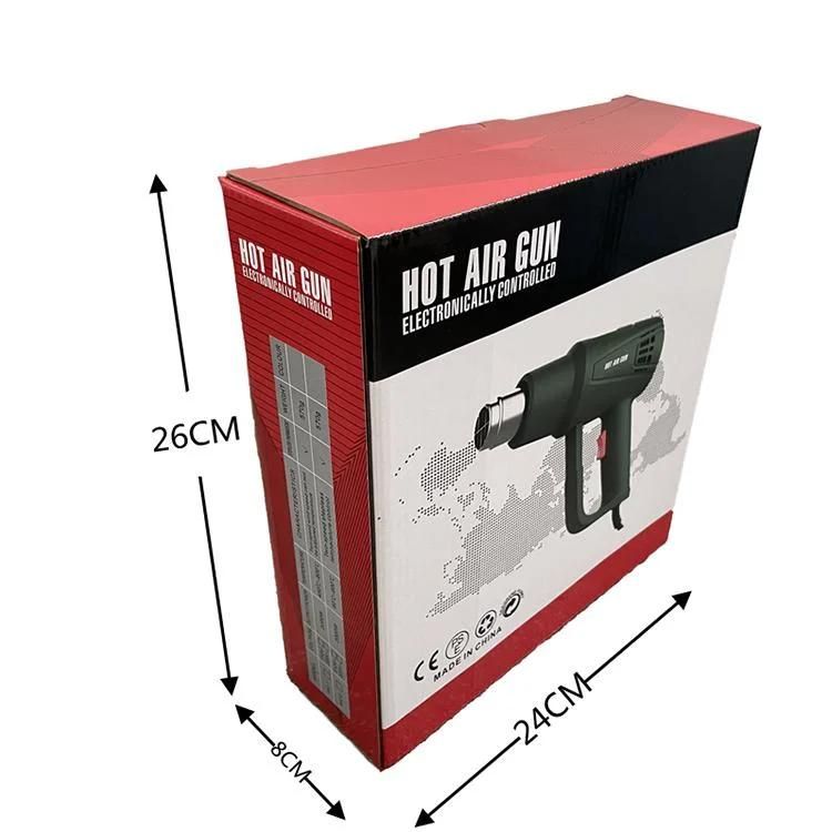 Making and Sale Dual Airflow Controls 1400W Dual Temperature Hot Air Guns Tqr-85c1 Heat Guns