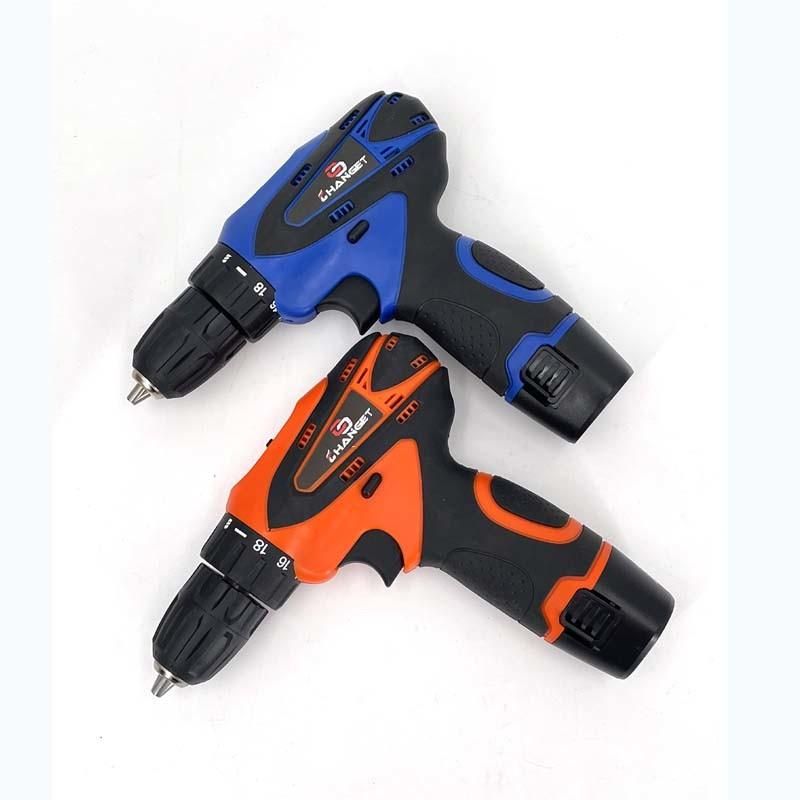 12V 16.8V 21V Li-on Lithium Battery Professional Manufacturer Hand Rechargeable Double Speed Cordless Drill