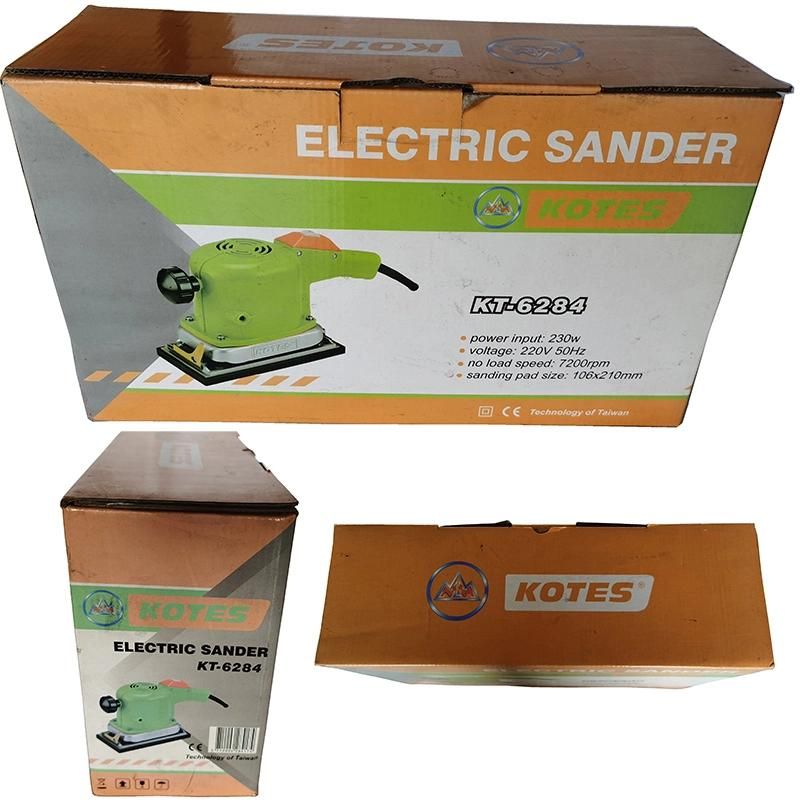 Elektrischer Schleifer Orbit Brushless Red Electric Induction Power Polishing Woodworking Flap Machinery Tool Wood Orbital Sanding Sander