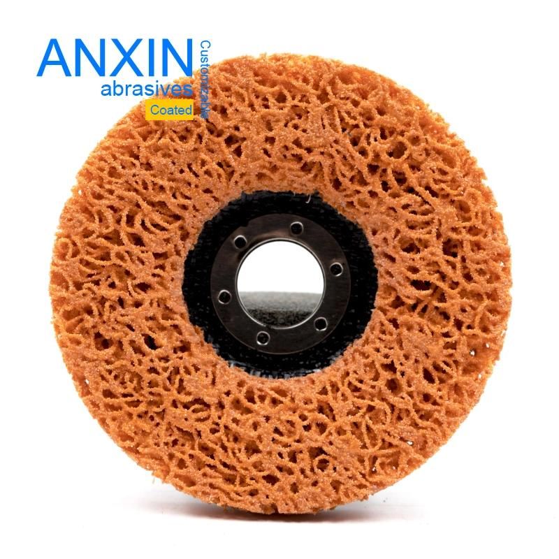 115*22mm No Ceramic Orange Color Strip It Flap Disc