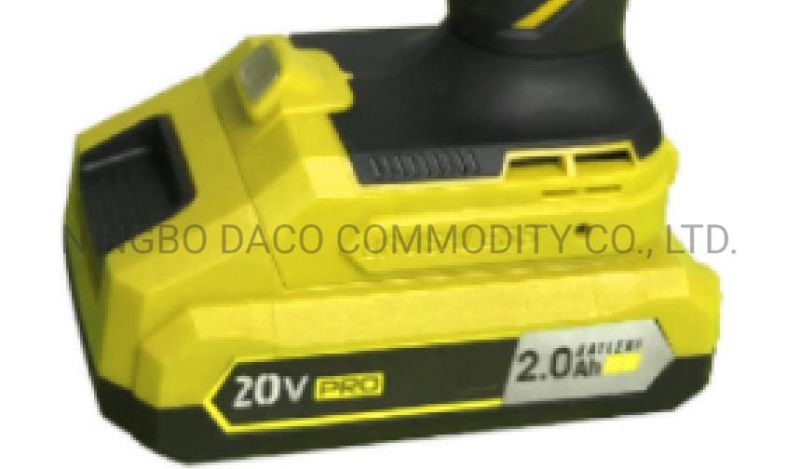 High-Quality 16V 2000mAh Lithium Battery Cordless Drill Electric Tool Power Tool