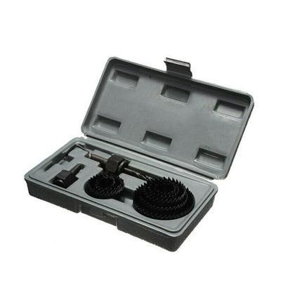 11PCS Carbon Steel Black Finish Hole Saw Set