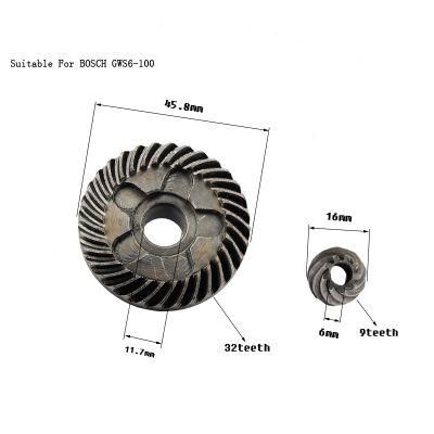 Bevel Teeth Gear for Bos Gws6-100 Angle Grinder