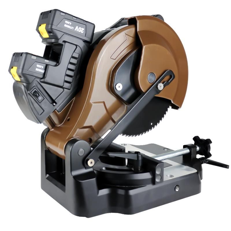 Tcbl DC9915 Cordless Multi-Purpose Copound Saw for Cutting Metal Wood Steel Aluminum Permanent Magnet Brushless Motor Digital 10 Inch Metal Cutting Chop Saw