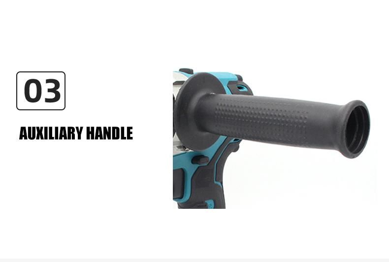 Handheld Super Heavyduty Cordless Drill 13mm Steel Chuck 80n. M