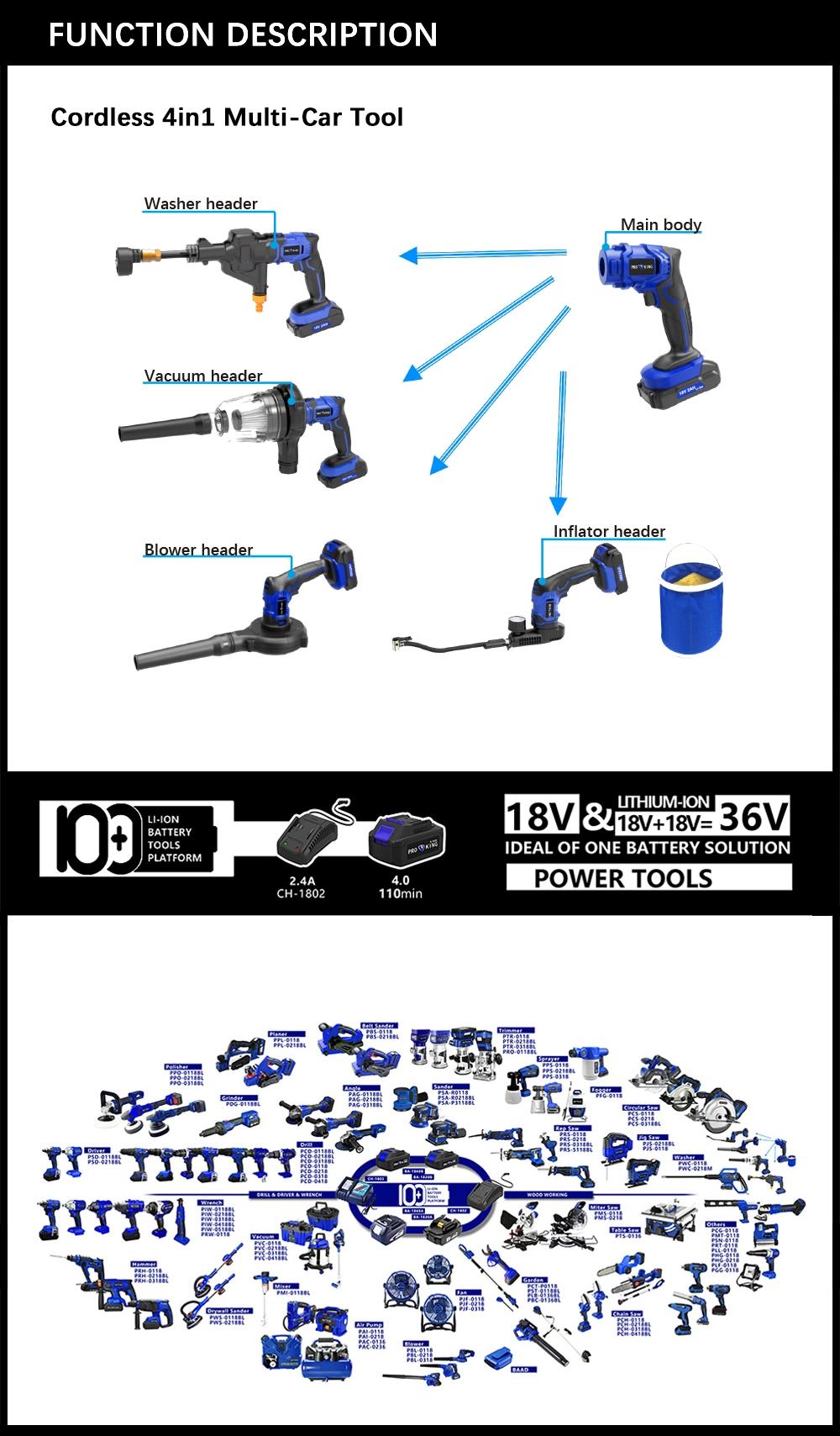 Cordless 4in1 Multi-Car Battery Tool