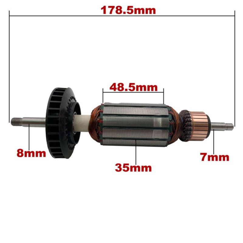 AC220V-240V Armature Rotor Anchor Replacement for Dewalt Angle Grinder