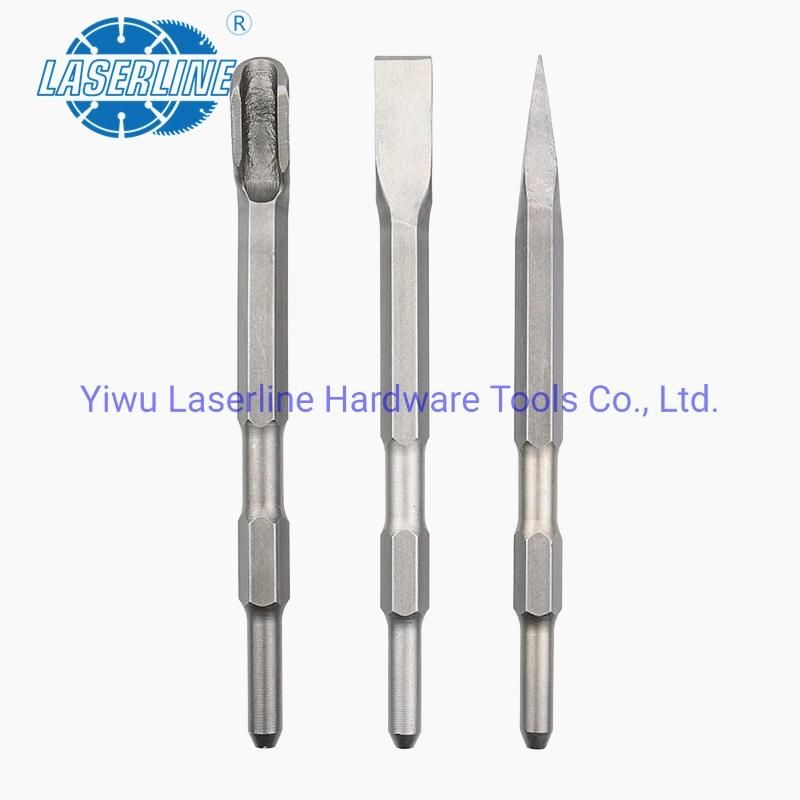 Hot Selling Good Quality with Favouriable Price 40cr Flat Point Pneumatic or Air Hammer Hex Shank Chisel
