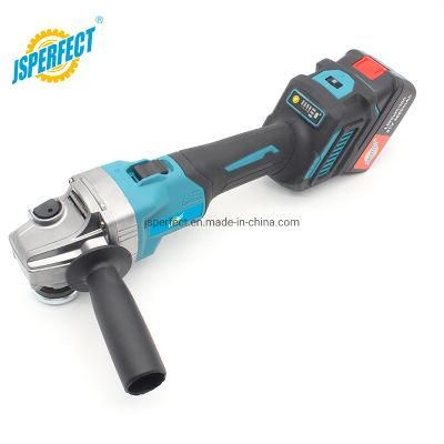DIY PRO Mini Brushless Angle Grinder Cordless 100-125mm with Functions Button