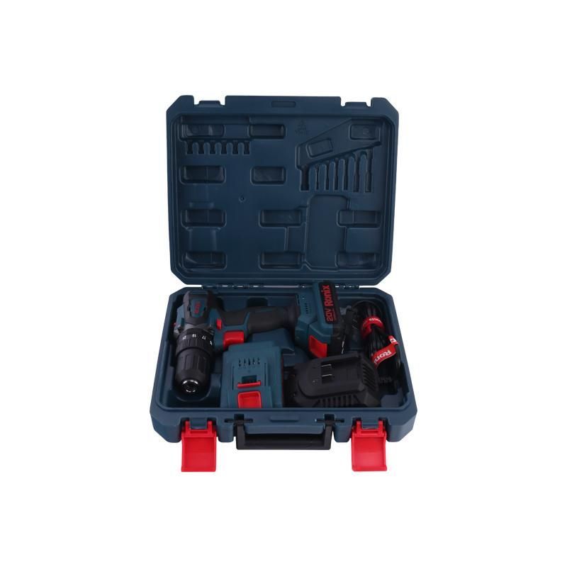 Ronix Chuck Size 13mm with Two Batteries Brushless Hammer Drill Kit