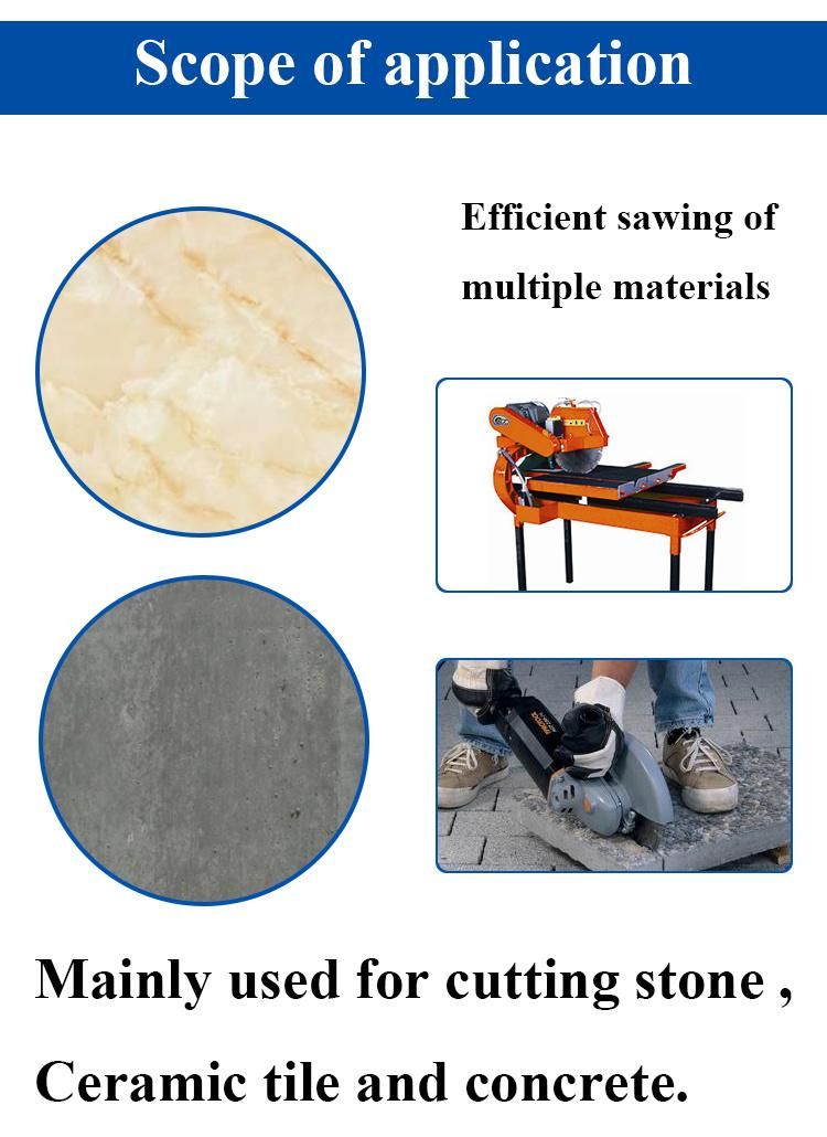 180mm 7" Diamond Tile Saw Blade Super Thin Diamond Porcelain Blade for Cutting Porcelain Tile Ceramic Dekton Stone