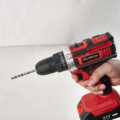 Factory Price Round 21V/5A Behappy Carton 25*29cm China Hammer Drill Brushless Motor E-36666