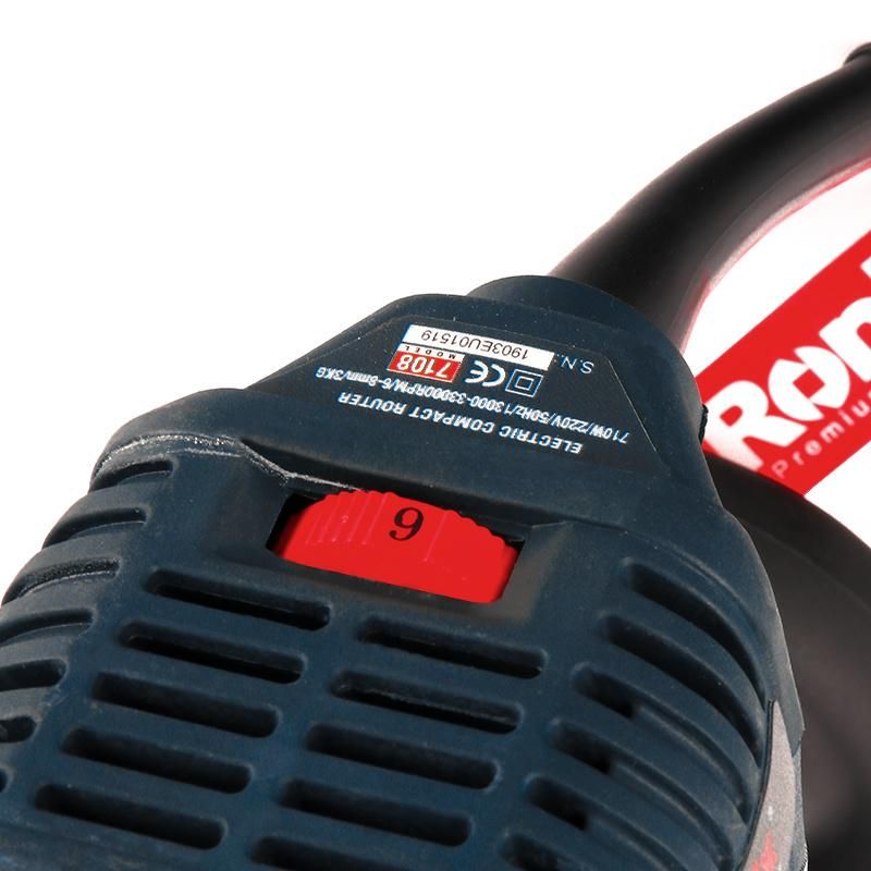 Ronix 710W Electric Hand Wood Trimmers Trimming Machine Compact Palm Router for Woodworking