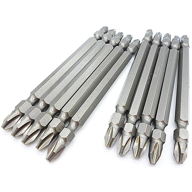 Heavy Duty Double pH2 Head S2 Material Shockproof Screwdriver Bits