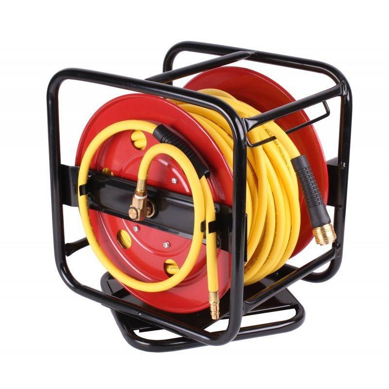 Hose Reel with 15m PU Air Hose